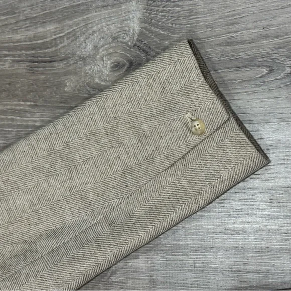 Vintage Condor Beige Herringbone Blazer women’s size 10 - Picture 9 of 10